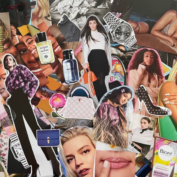 100+ Beauty & Fashion Magazine Photo Clippings/ Junk Journal / Collage Ephemera - Picture 1 of 9